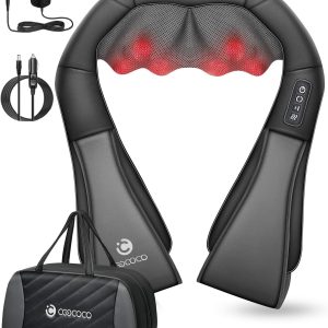 Best Shiatsu Neck & Back Massager With Heat For Pain Relief