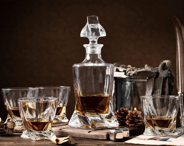 Best Whiskey Decanter Set With Glasses - Perfect Gift For Men - Image 3