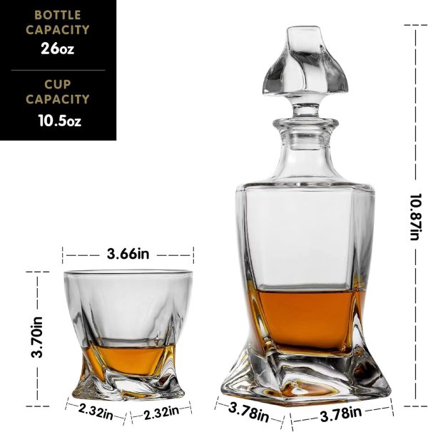 Best Whiskey Decanter Set With Glasses - Perfect Gift For Men - Image 6