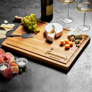 Best Personalized Bamboo Cutting Board For Couples & Families