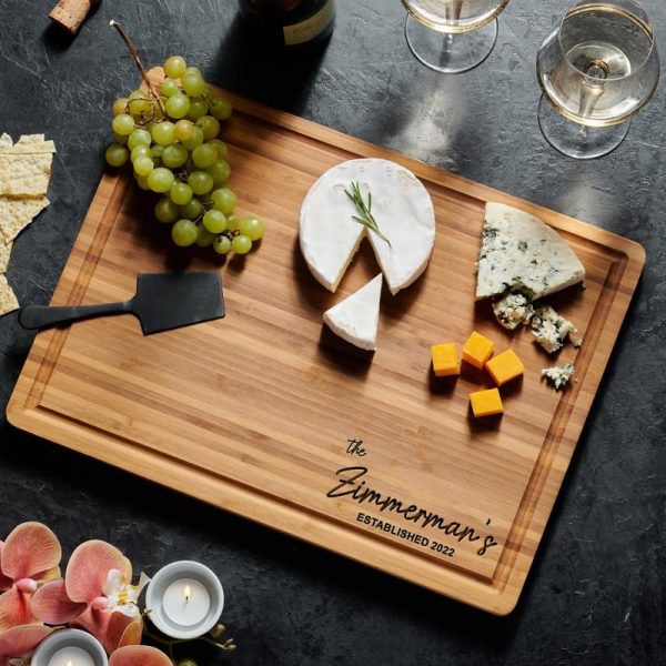 Best Personalized Bamboo Cutting Board For Couples & Families - Image 6