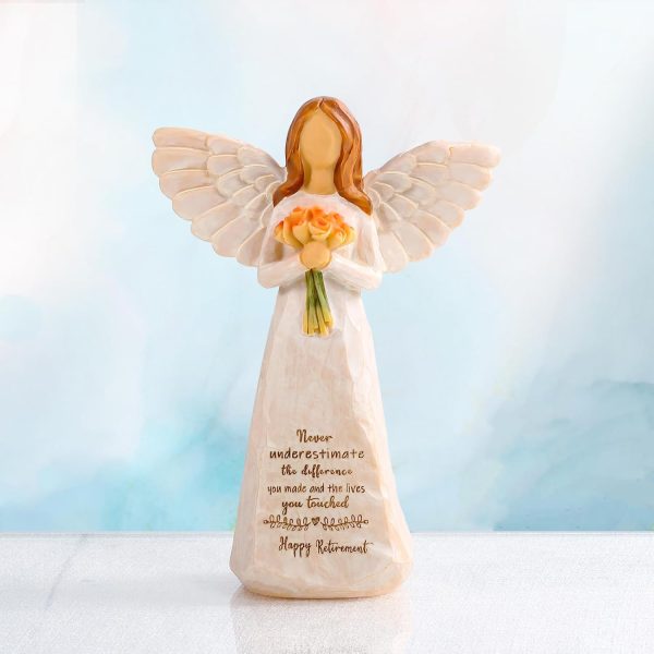 Best Retirement Gift For Women - Angel Figurine With Heartfelt Message - Image 2