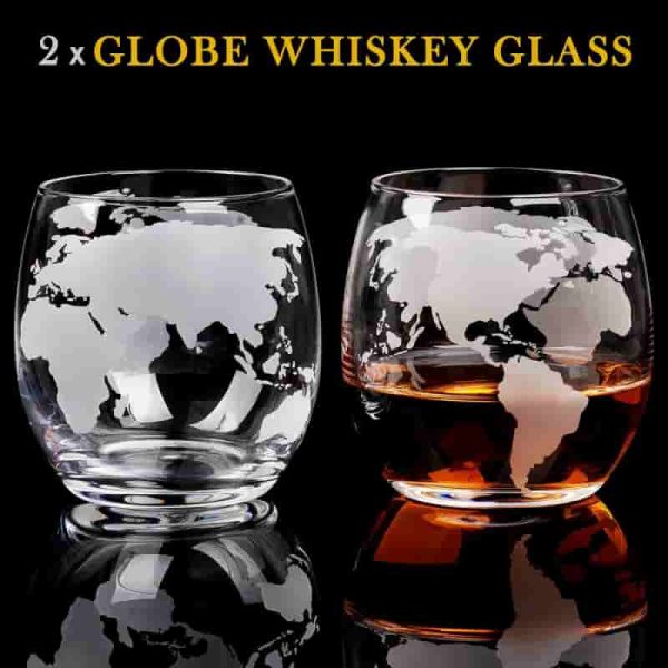 Best Whiskey Decanter Globe Set - Unique Gift For Men & Dad - Image 6