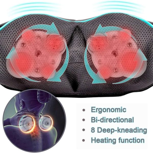 Best Shiatsu Neck Massager With Heat – Perfect Gift For Relaxation - Image 2