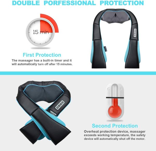 Best Shiatsu Neck Massager With Heat – Perfect Gift For Relaxation - Image 3