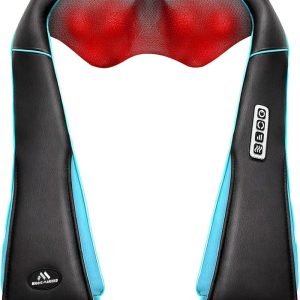 Best Neck Massager With Heat - Shiatsu Deep Kneading Massage Gift