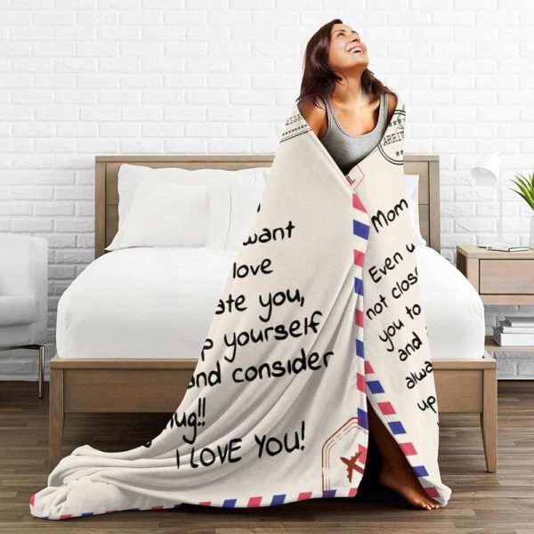 Dear Mom Blanket - Perfect Gift For Mother's Day, Birthday & More - Image 4