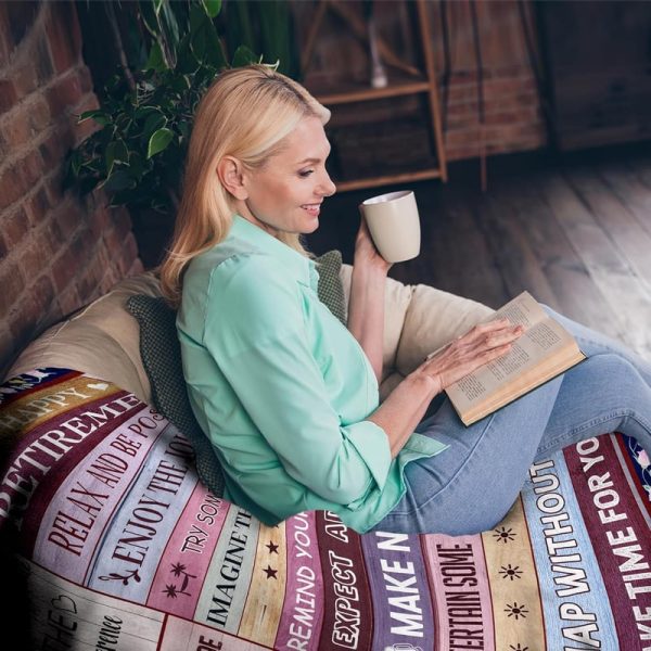Best Retirement Throw Blanket - Perfect Gift For Women - Image 4