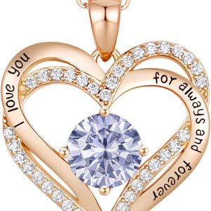 Cde Heart Necklace For Women - Perfect Anniversary Gift