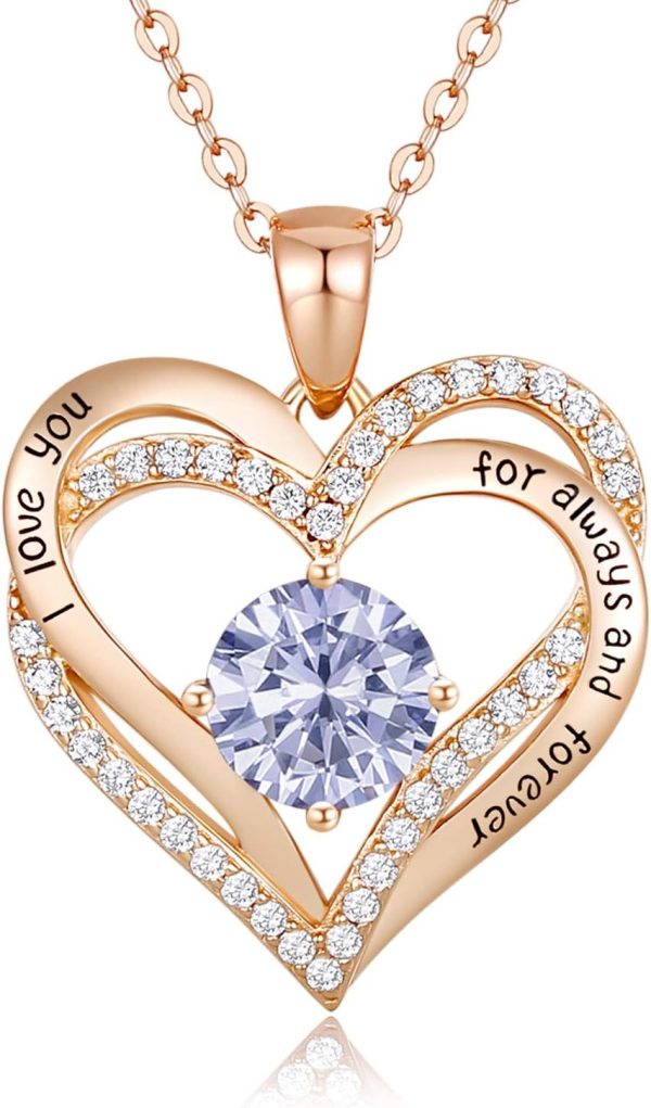 Cde Heart Necklace For Women - Perfect Anniversary Gift