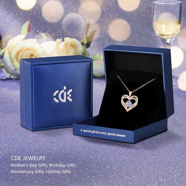 Cde Heart Necklace For Women - Perfect Anniversary Gift - Image 4
