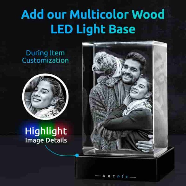 Best 3d Crystal Photo Gift - Personalized Keepsake - Image 3
