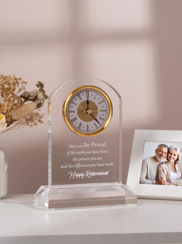 Best Retirement Gift Quartz Clock For Colleagues & Friends - Image 3