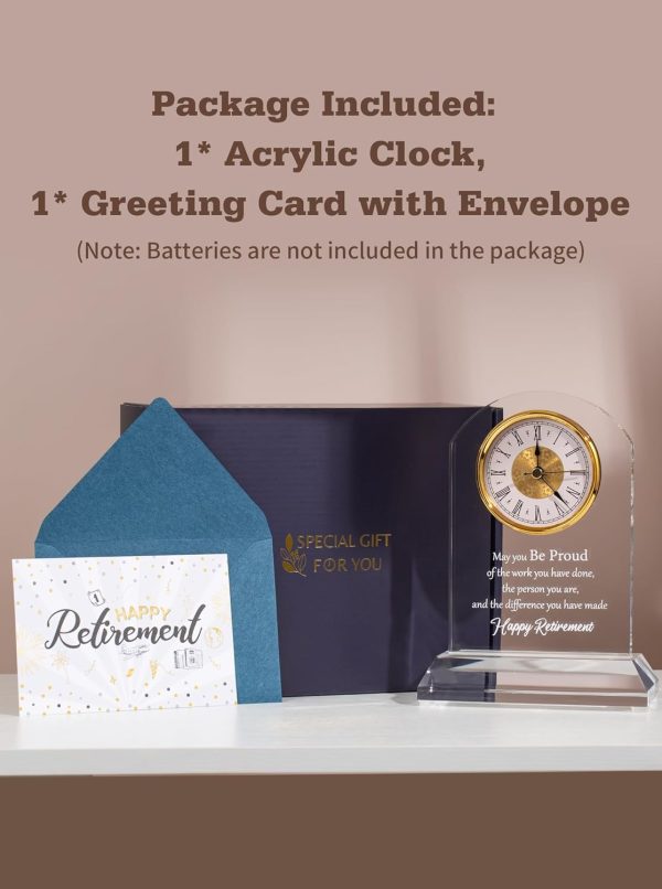 Best Retirement Gift Quartz Clock For Colleagues & Friends - Image 5