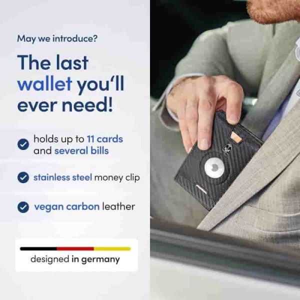 Travando Rfid Airtag Wallet With Money Clip - Best Gifts - Image 3