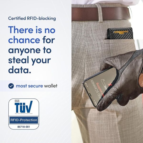 Travando Rfid Airtag Wallet With Money Clip - Best Gifts - Image 6