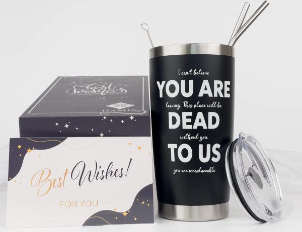 Best Funny Farewell Gift - 'dead To Us' Tumbler For Coworkers - Image 3