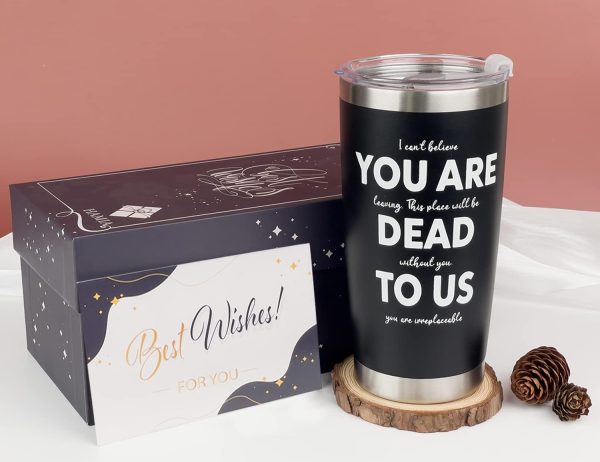 Best Funny Farewell Gift - 'dead To Us' Tumbler For Coworkers - Image 4