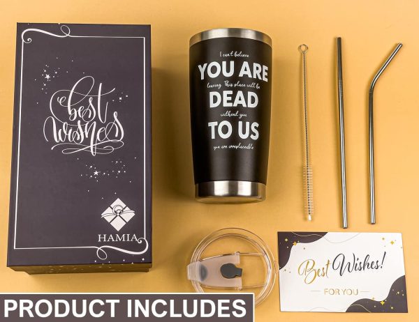 Best Funny Farewell Gift - 'dead To Us' Tumbler For Coworkers - Image 5