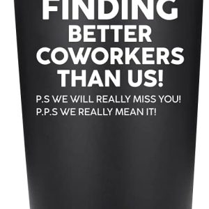 Best Coworker Farewell Gift - 20 Oz Tumbler For Goodbye & Good Luck