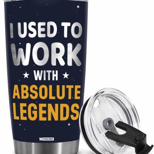 Best Retirement Gift: Whidobe Stainless Steel Tumbler
