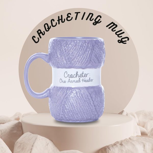 Funny Crochet Mug - Best Gag Gift For Birthdays & Holidays - Image 2