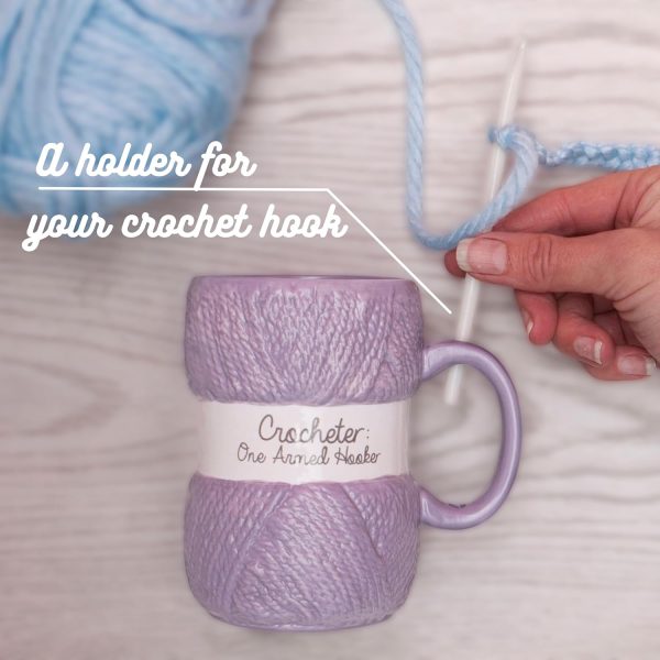 Funny Crochet Mug - Best Gag Gift For Birthdays & Holidays - Image 3
