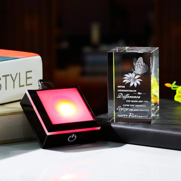 Best 2025 3d Crystal Retirement Gifts For Women And Men - Image 6
