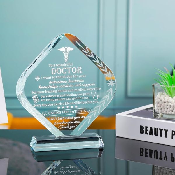 Best Doctor Appreciation Crystal Gift For Him Or Her - Image 3