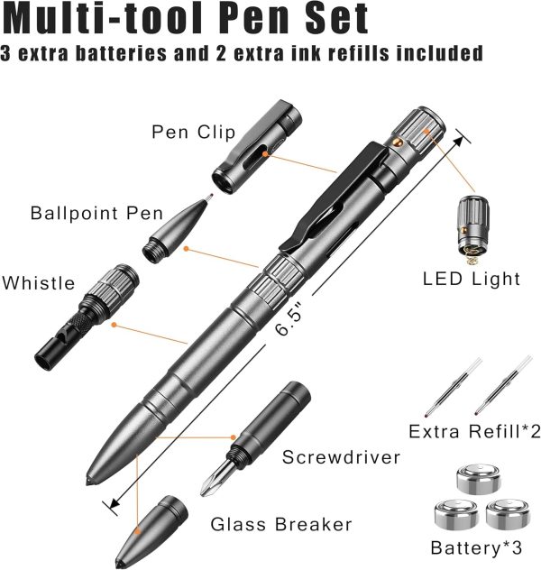 Rovertac 5-in-1 Multitool Pen – Best Gift For Handymen & Dads - Image 2
