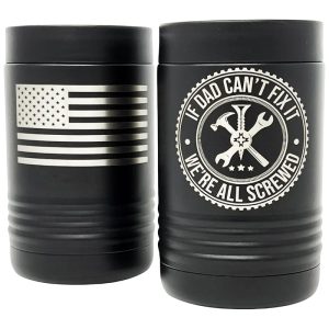 Best Dad Gift: Stainless Steel Can Cooler - Insulated