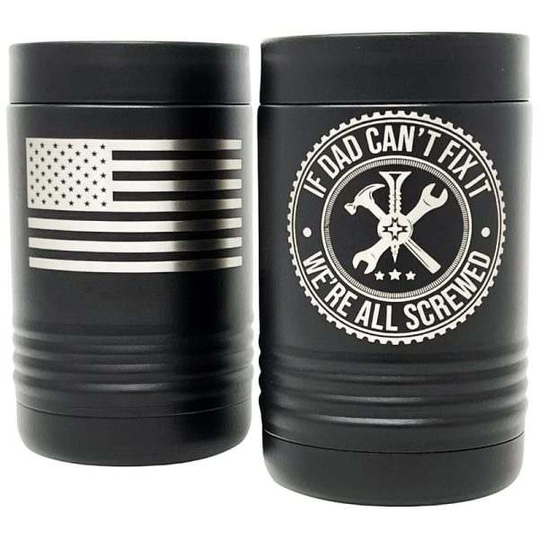 Best Dad Gift: Stainless Steel Can Cooler - Insulated