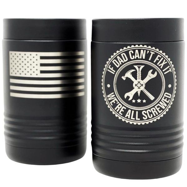 Best Dad Gift: Stainless Steel Can Cooler - Insulated - Image 3