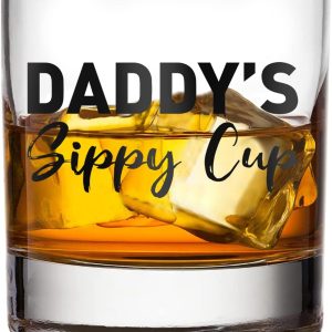 Funny Dad Whiskey Glass - Perfect Father's Day Gift