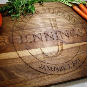 Best Personalized Wood Cutting Board – Perfect Wedding Gift