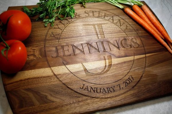 Best Personalized Wood Cutting Board – Perfect Wedding Gift