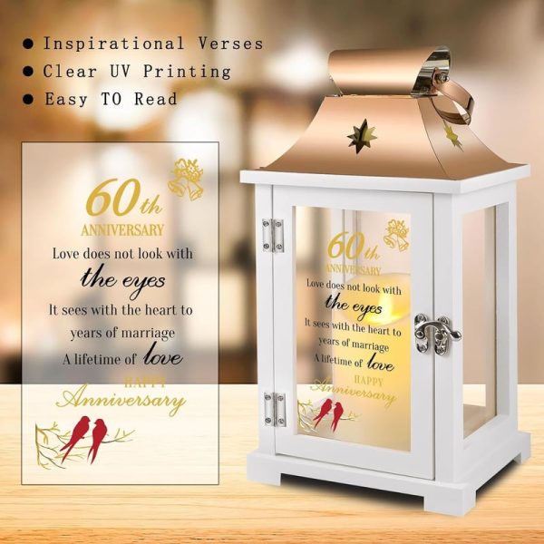 Best 60th Anniversary Lantern Gift For Couples - Unique Ideas - Image 5