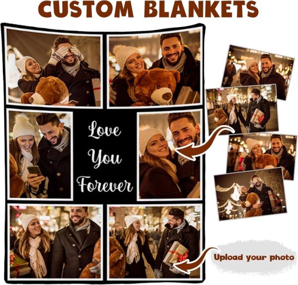 Best Personalized Photo Blanket For Couples - Image 3