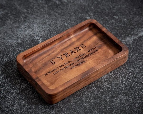 Muujee 5 Year Wedding Anniversary Ring Dish - Image 6
