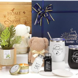 Best Housewarming Gift Basket For New Home, 12 Pcs Set