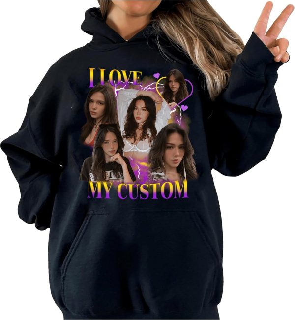 Custom I Love My Girlfriend Shirt - Personalized Valentine Gift - Image 3