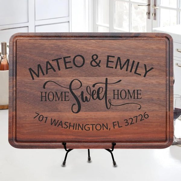 Best Personalized Cutting Board For New Home Gifts