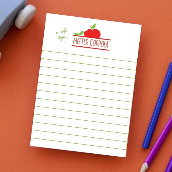 Best Personalized Teacher Notepad Set - Custom 2 Pack - Image 3