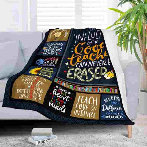 Best Teacher Appreciation Throw Blanket Gift - Image 3