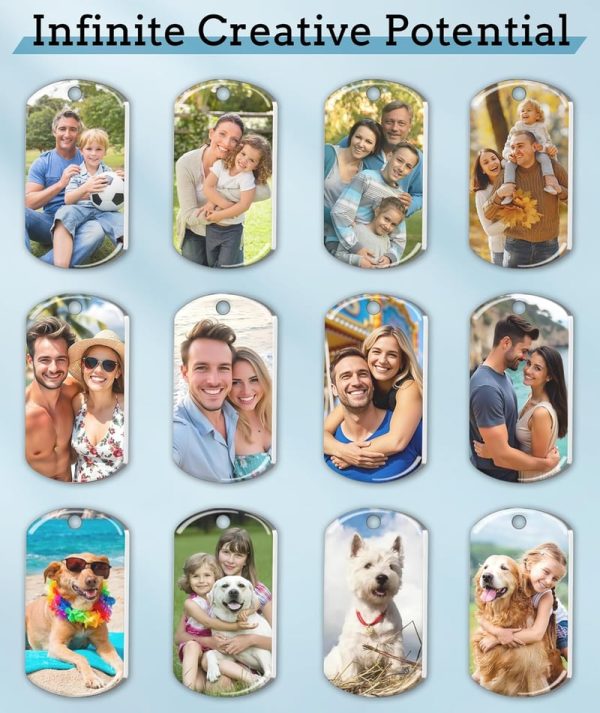 Personalized Double-sided Photo Keychain Gift For Dad Or Boyfriend - Image 5