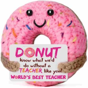 Best Funny Crochet Donut Gift For Teacher Appreciation