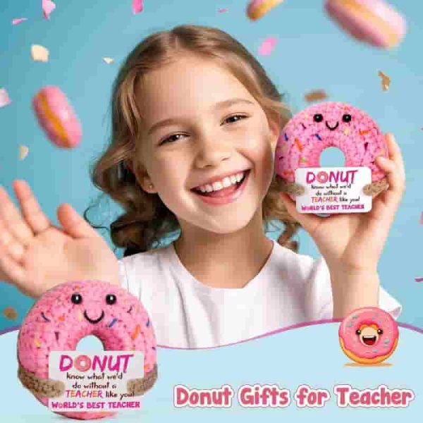 Best Funny Crochet Donut Gift For Teacher Appreciation - Image 2