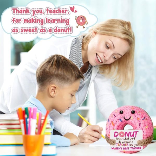 Best Funny Crochet Donut Gift For Teacher Appreciation - Image 4