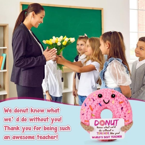 Best Funny Crochet Donut Gift For Teacher Appreciation - Image 5