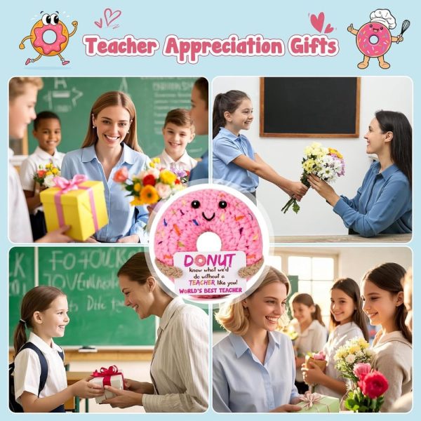 Best Funny Crochet Donut Gift For Teacher Appreciation - Image 6